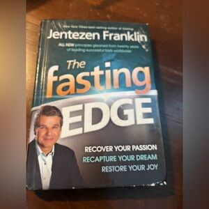 Jentezen Franklin "The Fasting Edge" Hardcover Book